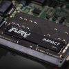  Зображення Пам'ять ноутбука Kingston DDR4  8GB 2666 FURY Impact 